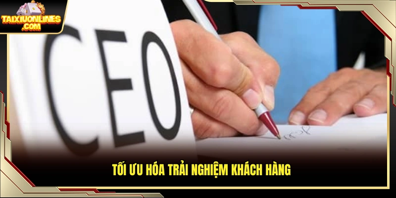 Nâng cao chất lượng trải nghiệm người dùng