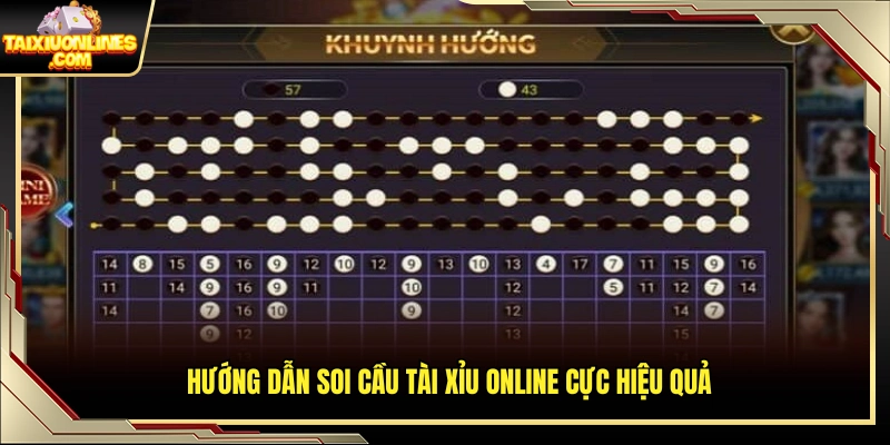 Cách soi cầu tài xỉu online hiệu quả